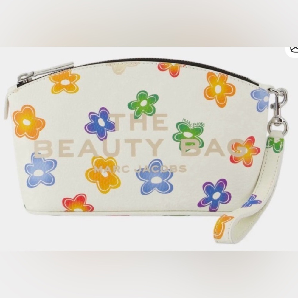 New Marc Jacobs Multicolor Floral Cosmetic Bag Just Listed!